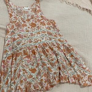 Free People floral trapez
